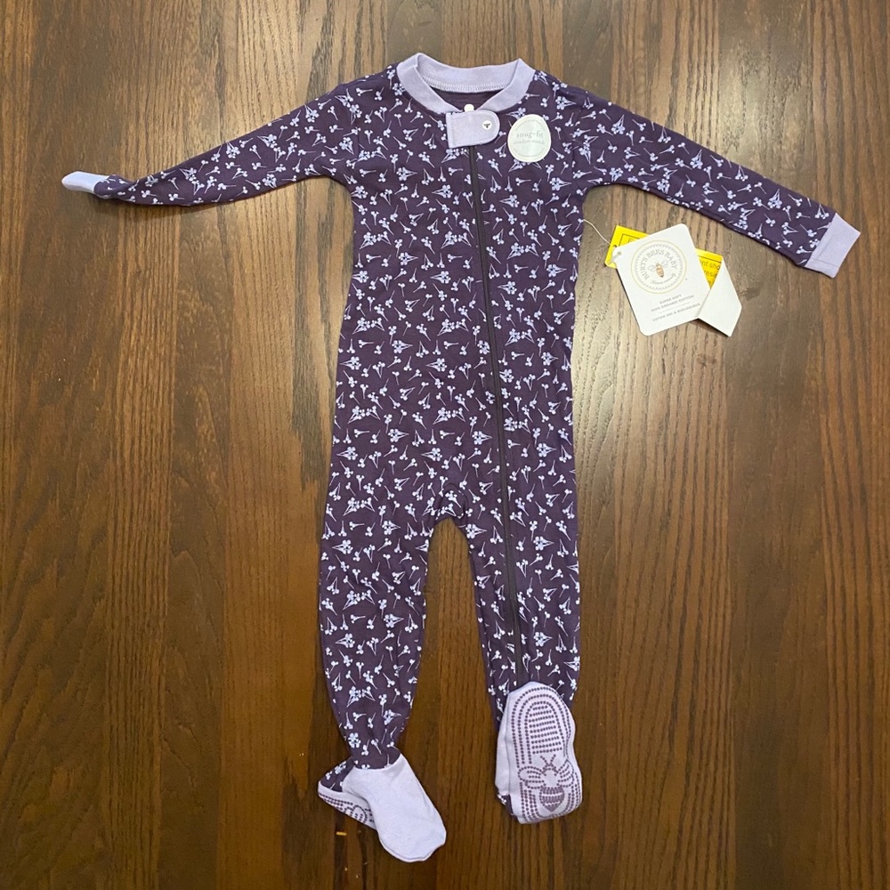 Burts Bees Baby Footie Pajamas